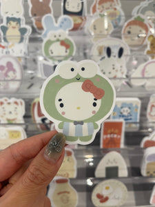 kitty keroppi sticker