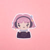 dj girl sticker