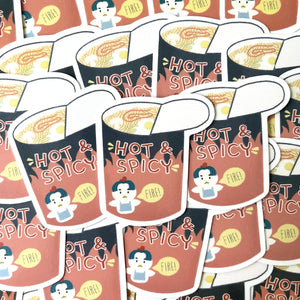 hot n spicy sticker